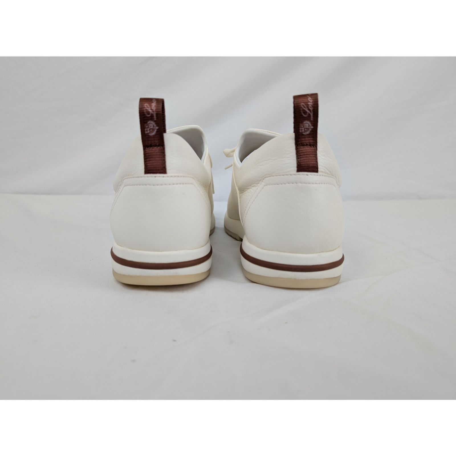 Loro Piana o1rshd1 360 LP Flexy Walk Man Metal Free Deer Sneakers White Size US 11 / EU 44 - 7 Thumbnail