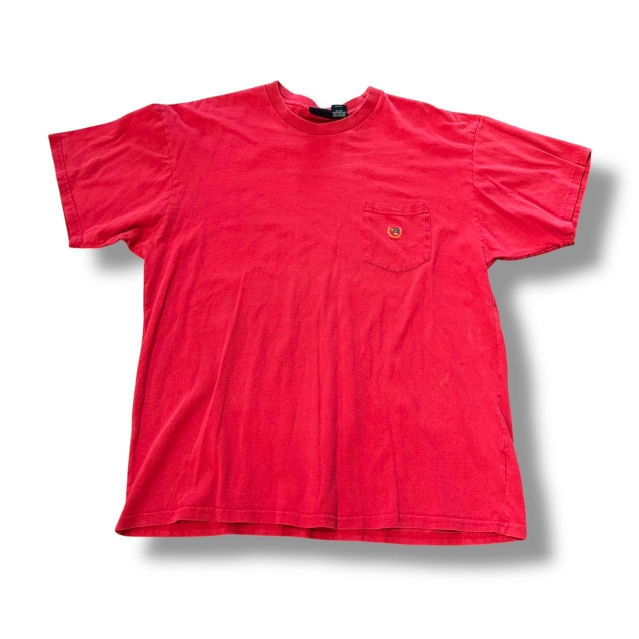 Designer Red Duckehead Pocket Tee Size US L / EU 52-54 / 3 - 1 Thumbnail