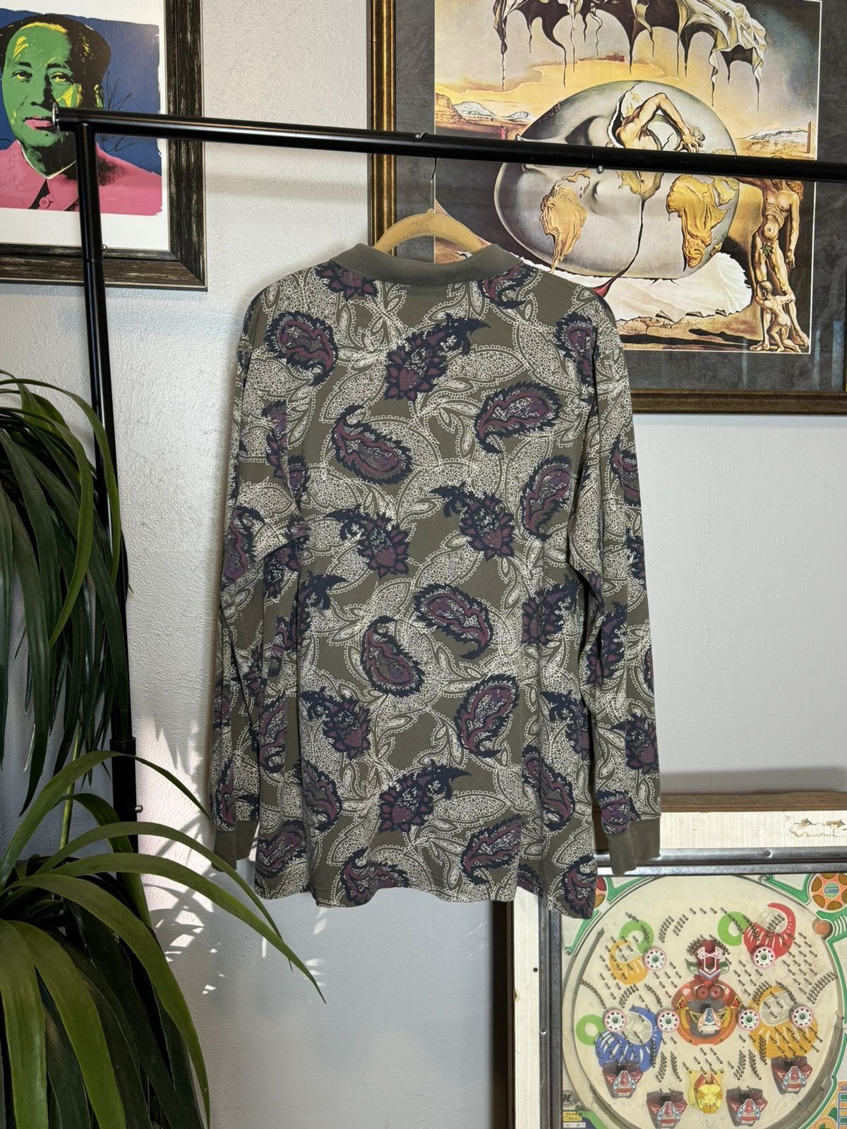 Vintage Vintage Paisley Print Rugby Size US L / EU 52-54 / 3 - 2 Thumbnail