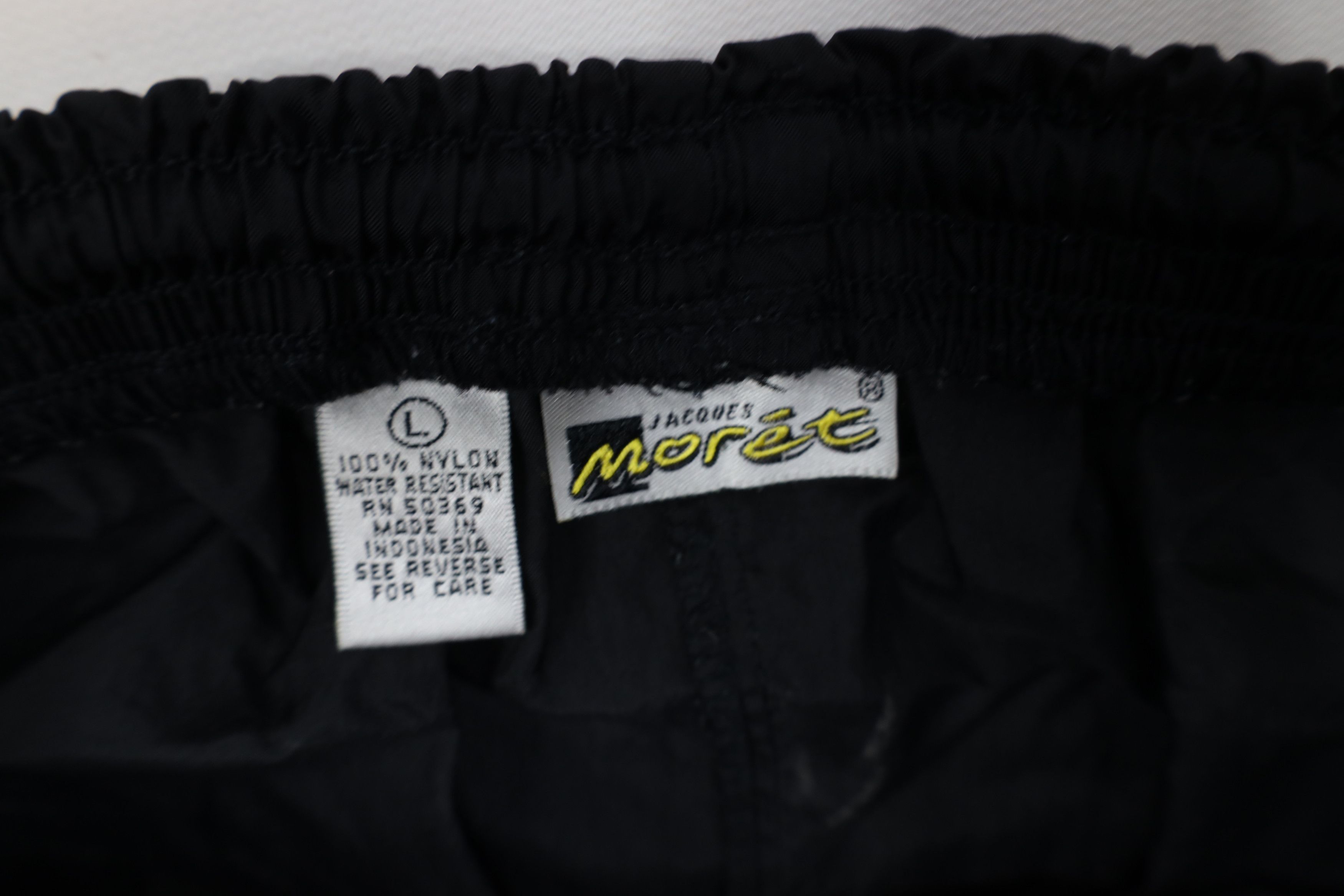 Vintage Vintage 90s Streetwear Blank Windbreaker Joggers Pants Black Size US 36 / EU 52 - 8 Thumbnail
