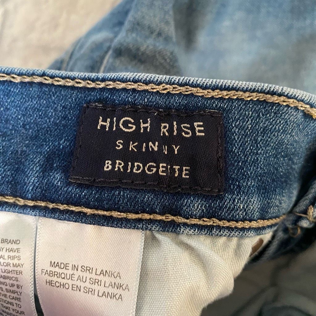 Lucky Brand Lucky Brand women 4/27 ankle high rise skinny Bridgette jean Size 27" / US 4 / IT 40 - 6 Thumbnail