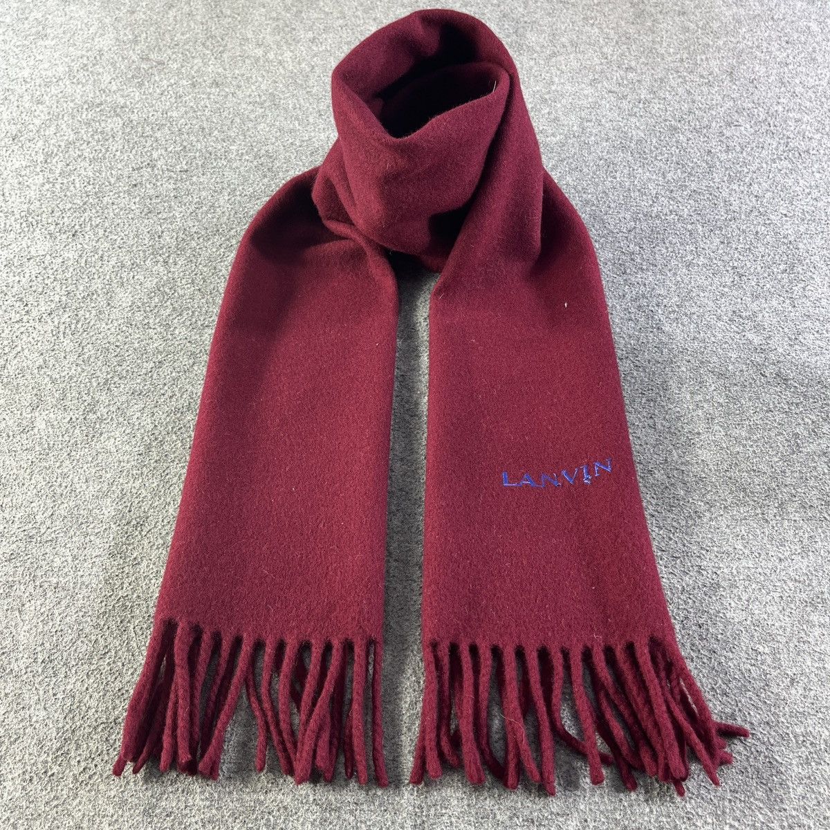 Lanvin × Vintage Lanvin Scarf / Muffler / Neckwear T1098 Size ONE SIZE - 5 Thumbnail