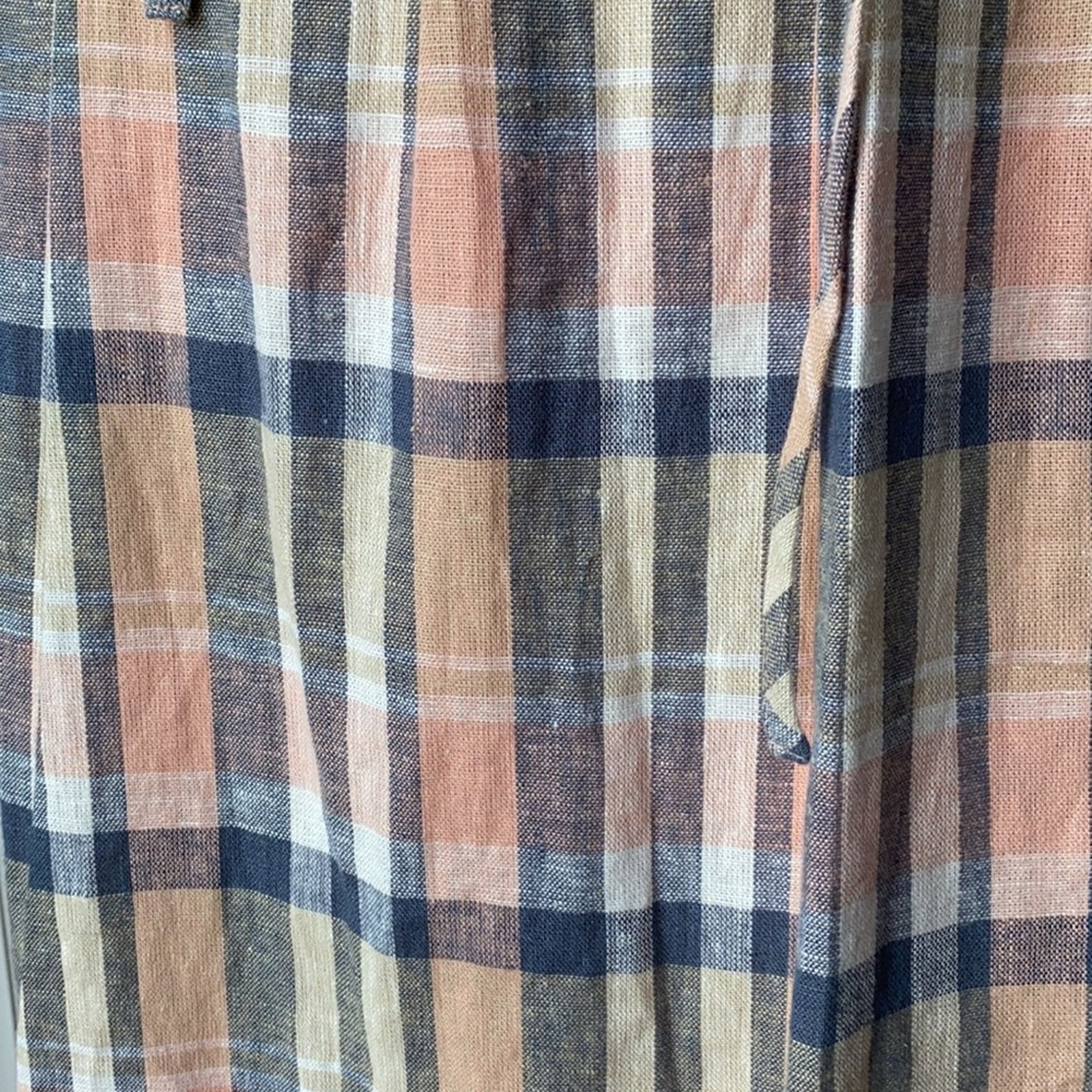 Other GAL MEETS GLAM Peyton Belted Button Up Plaid Dress Size 2 Size XS / US 0-2 / IT 36-38 - 8 Thumbnail