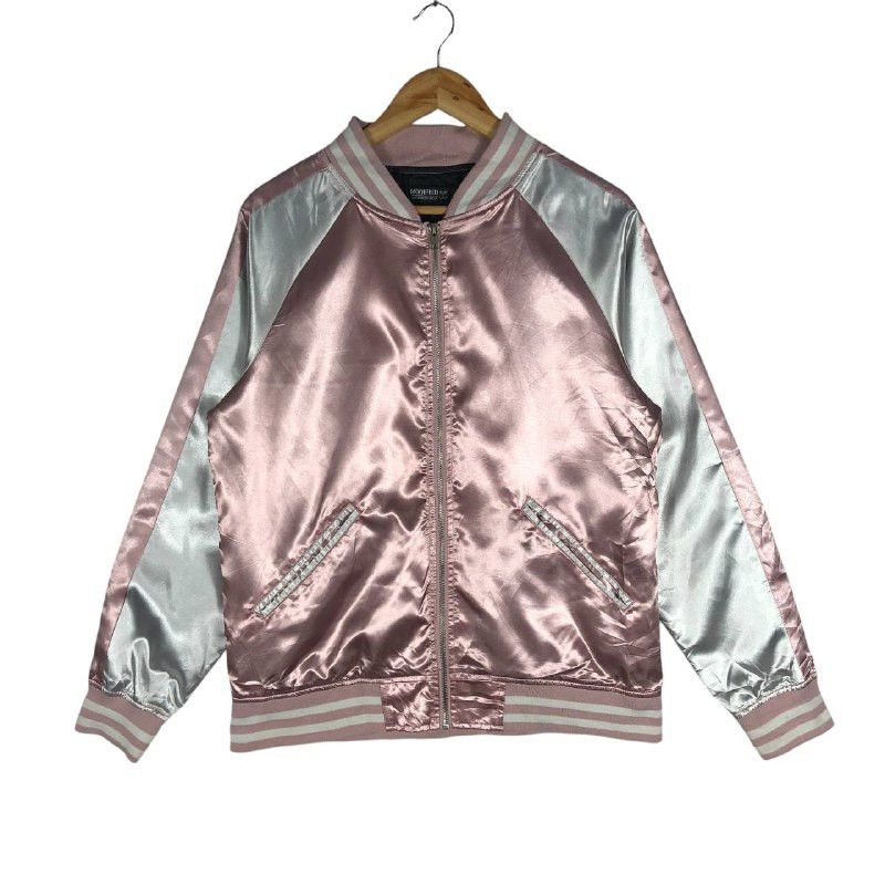Japanese Brand Vintage Modified Unstudio Wear Satin Jacket Size US L / EU 52-54 / 3 - 1 Thumbnail