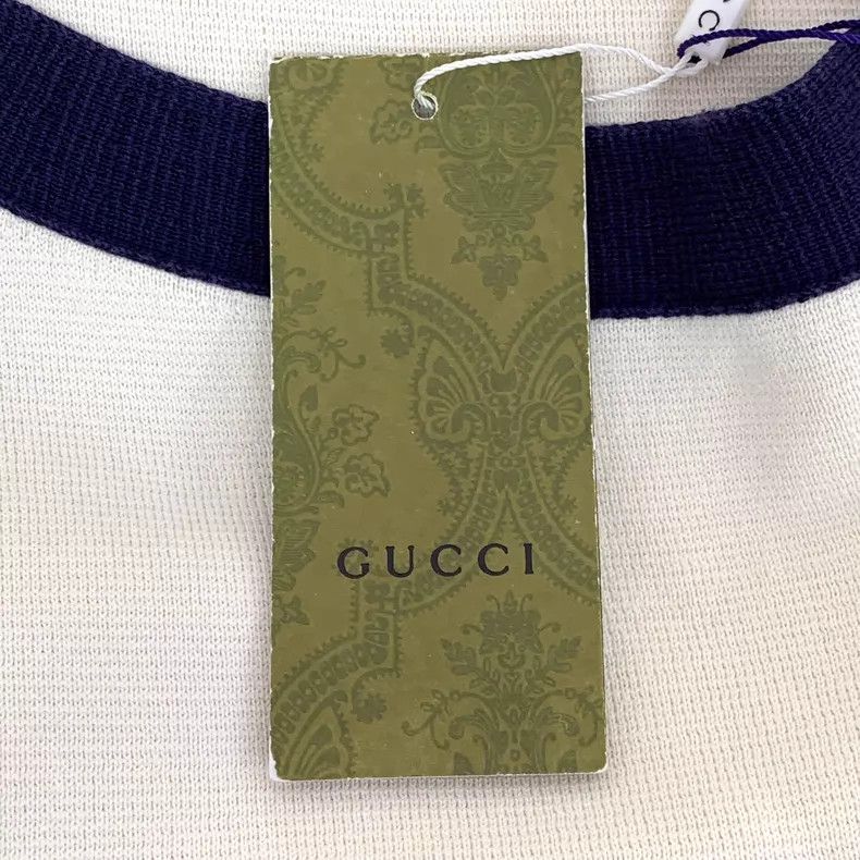 Gucci Gucci 23 colour-blocked double G logo embroidery cotton sh Size XS / US 0-2 / IT 36-38 - 8 Thumbnail