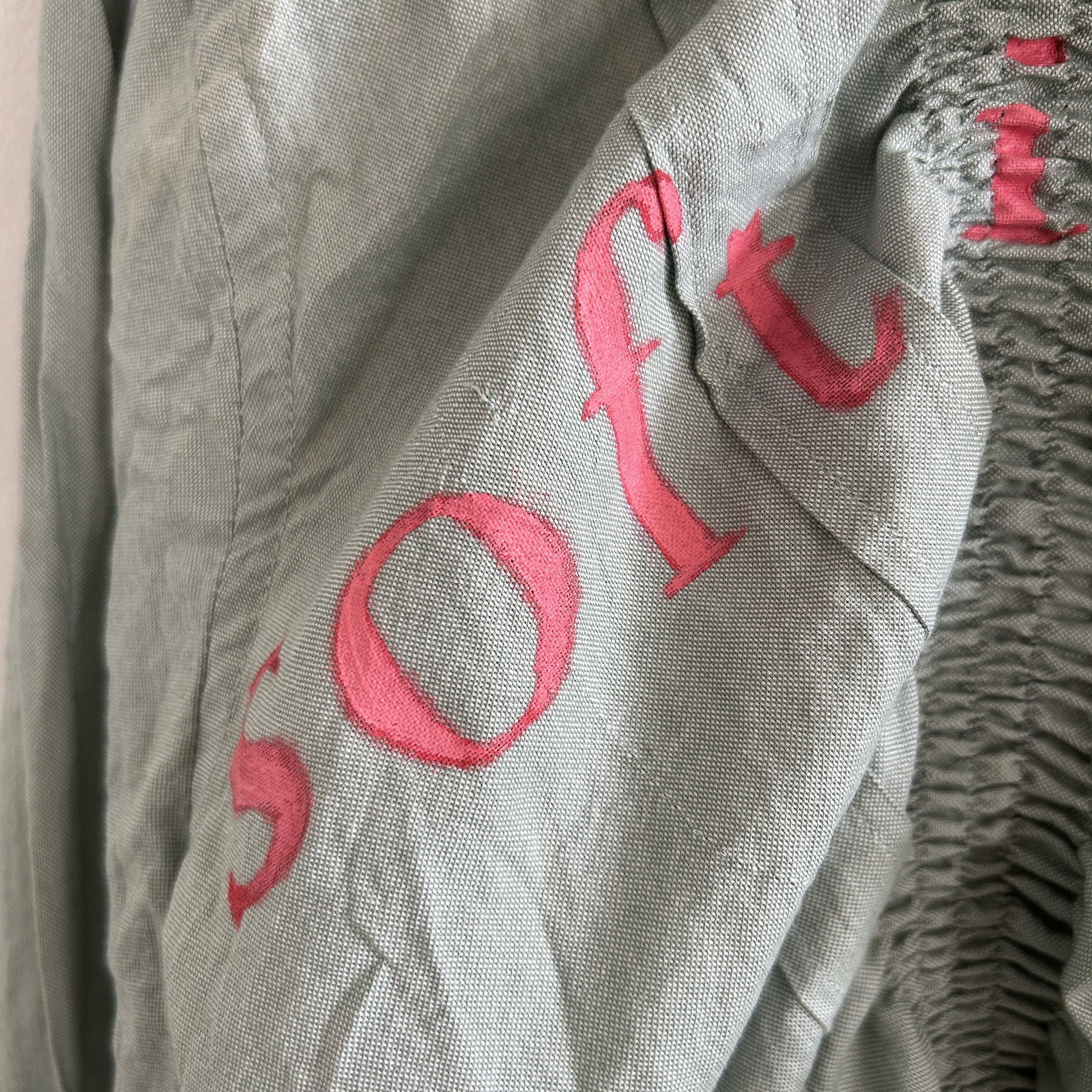 Custommade Reworked Vintage Ruffle Gren Shirt with Tied Cuffs Size XL / US 12-14 / IT 48-50 - 16 Thumbnail