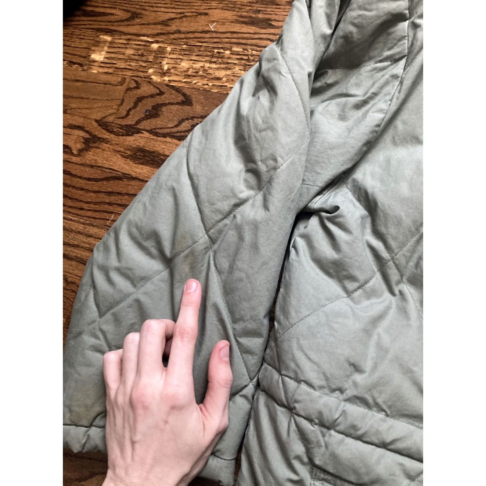 Vintage VINTAGE Catamount Trail Puffer Jacket Duck Down Quilted Military Mens Large Green Chore Size US L / EU 52-54 / 3 - 7 Thumbnail