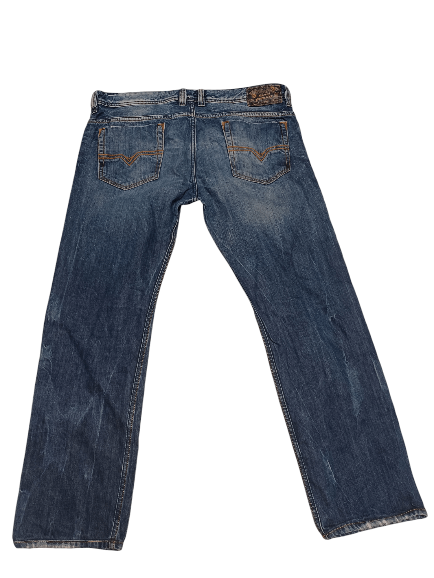 Diesel DIESEL SAFADO DISTRESSED JEANS DENIM W36 L34 AVANT GARDE Size US 36 / EU 52 - 2 Thumbnail