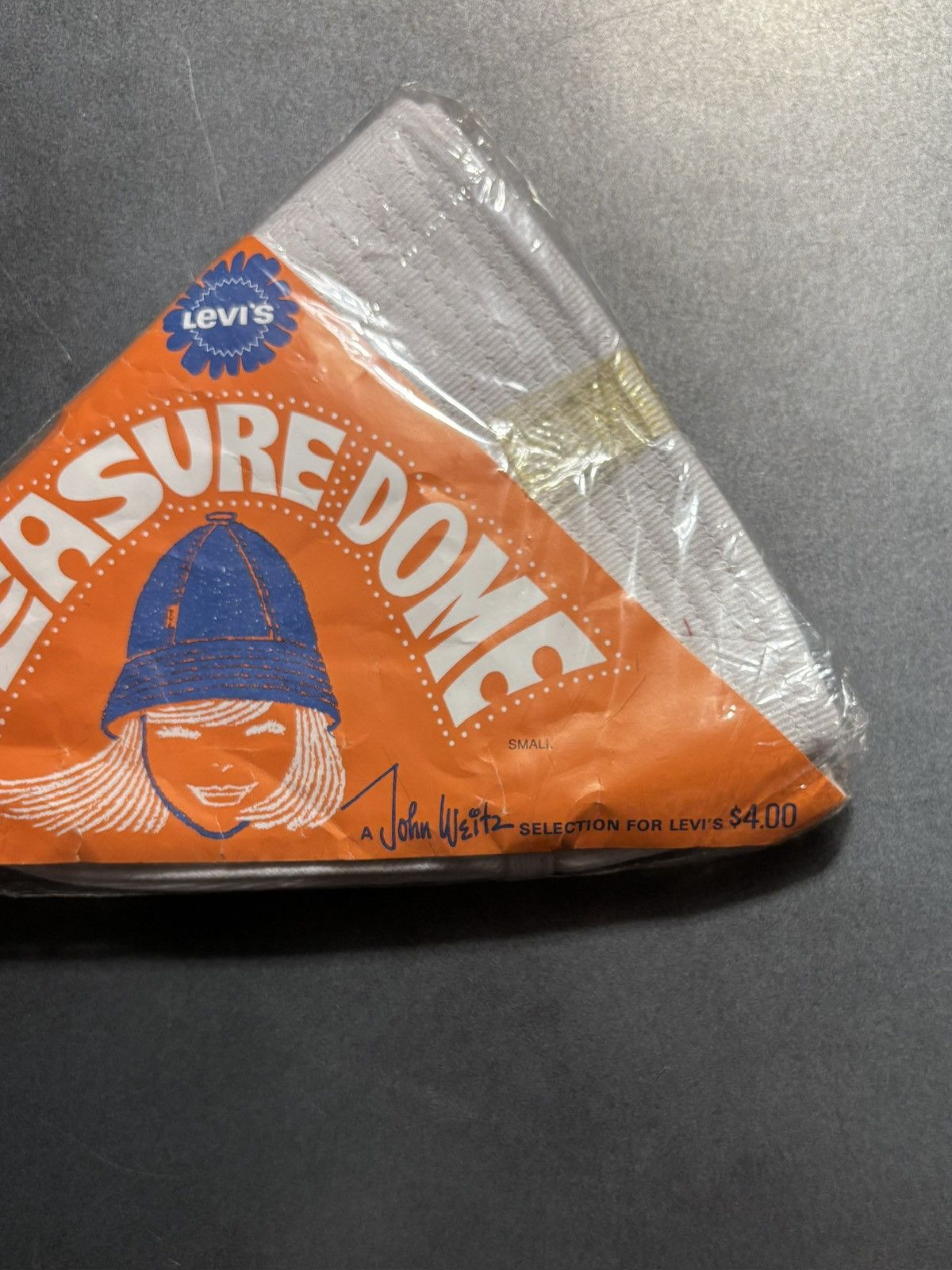 Levi's 1970s Levi's "Pleasure Dome" by John Weitz Vintage Big E Hat Size ONE SIZE - 6 Thumbnail
