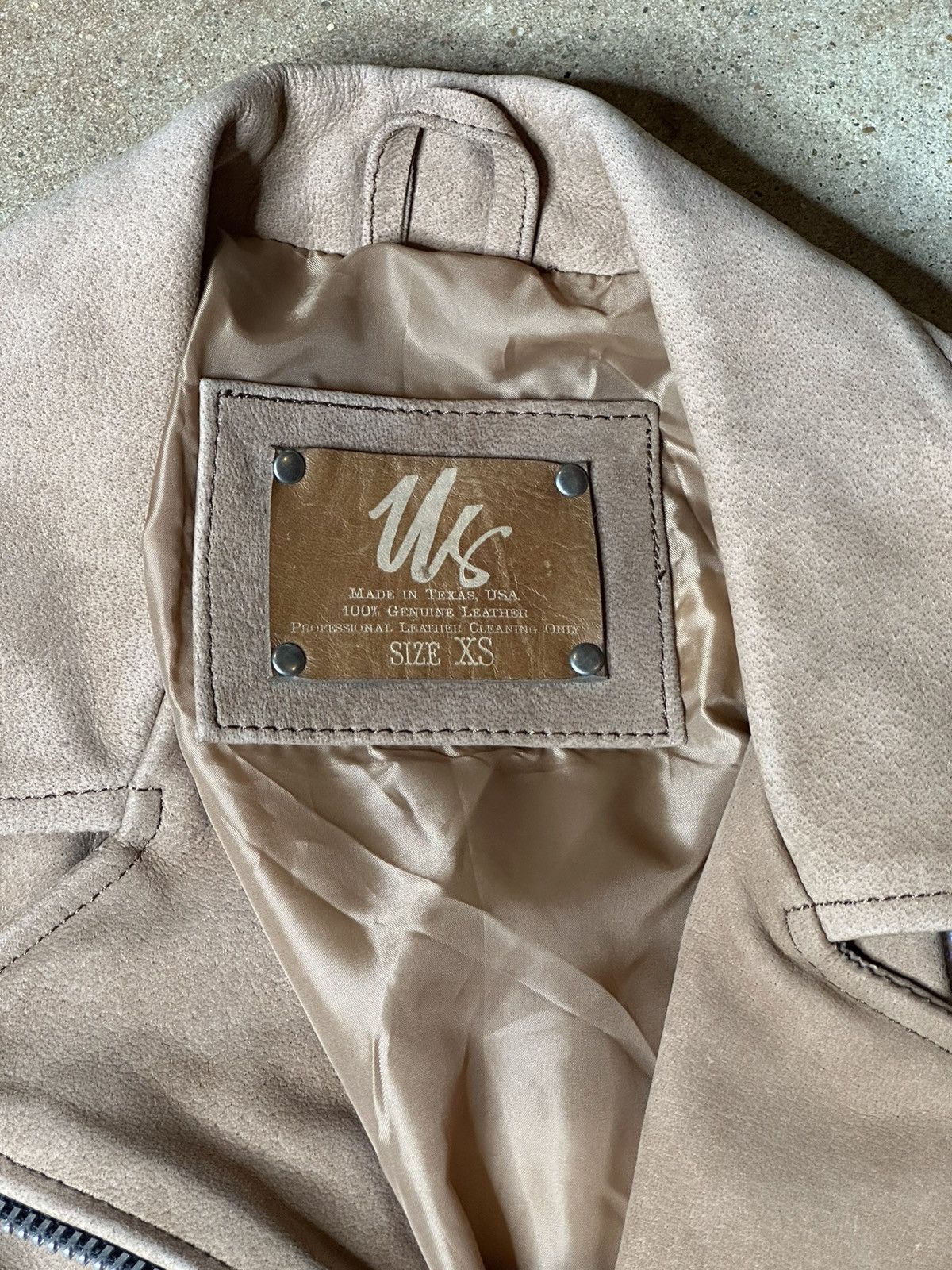 Genuine Leather Y2K US Suede Leather Jacket Size XS / US 0-2 / IT 36-38 - 4 Thumbnail