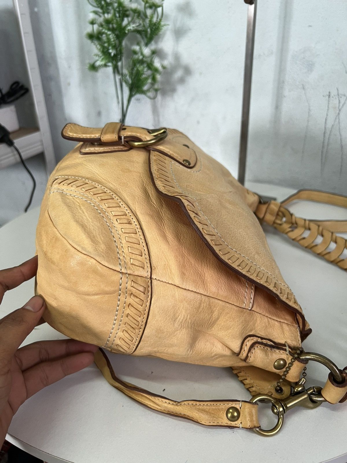 Coach × Leather × Vintage Vintage Coach Leather Tote Bag Size ONE SIZE - 4 Thumbnail