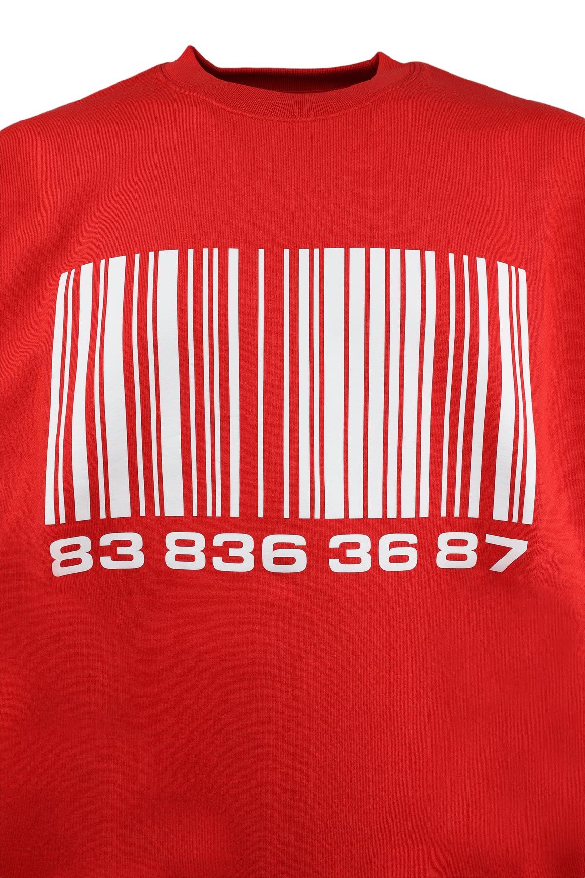 Vetements o1y0924 Sweatshirt in Red/White Size US M / EU 48-50 / 2 - 4 Thumbnail