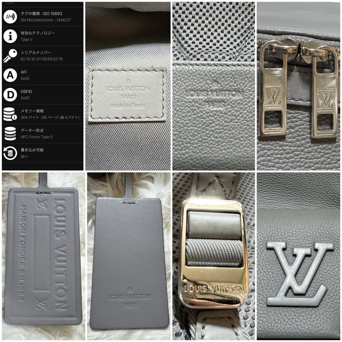 Louis Vuitton Authentic Louis Vuitton LV Aerogram Takeoff Leather Backpack Size ONE SIZE - 2 Thumbnail