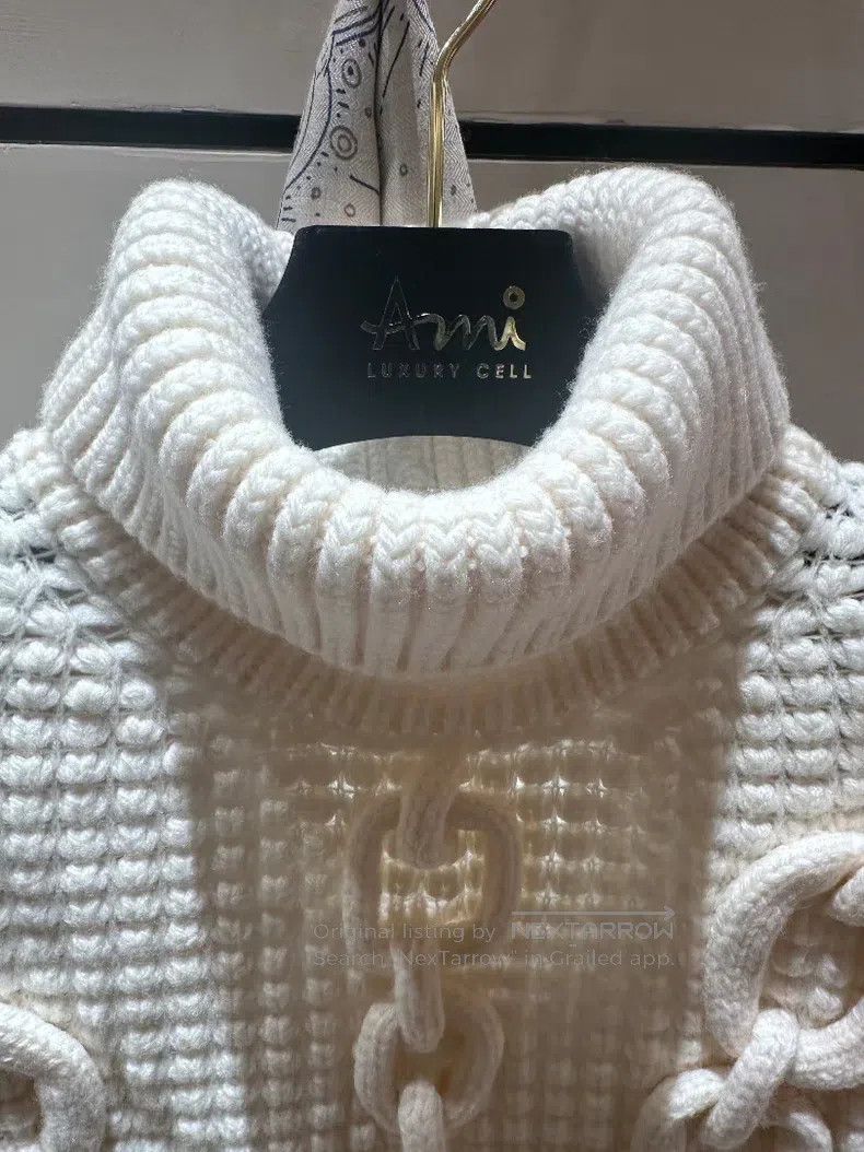 Hermes Hermes Beige 100% Cashmere Sweater Size S / US 4 / IT 40 - 3 Thumbnail