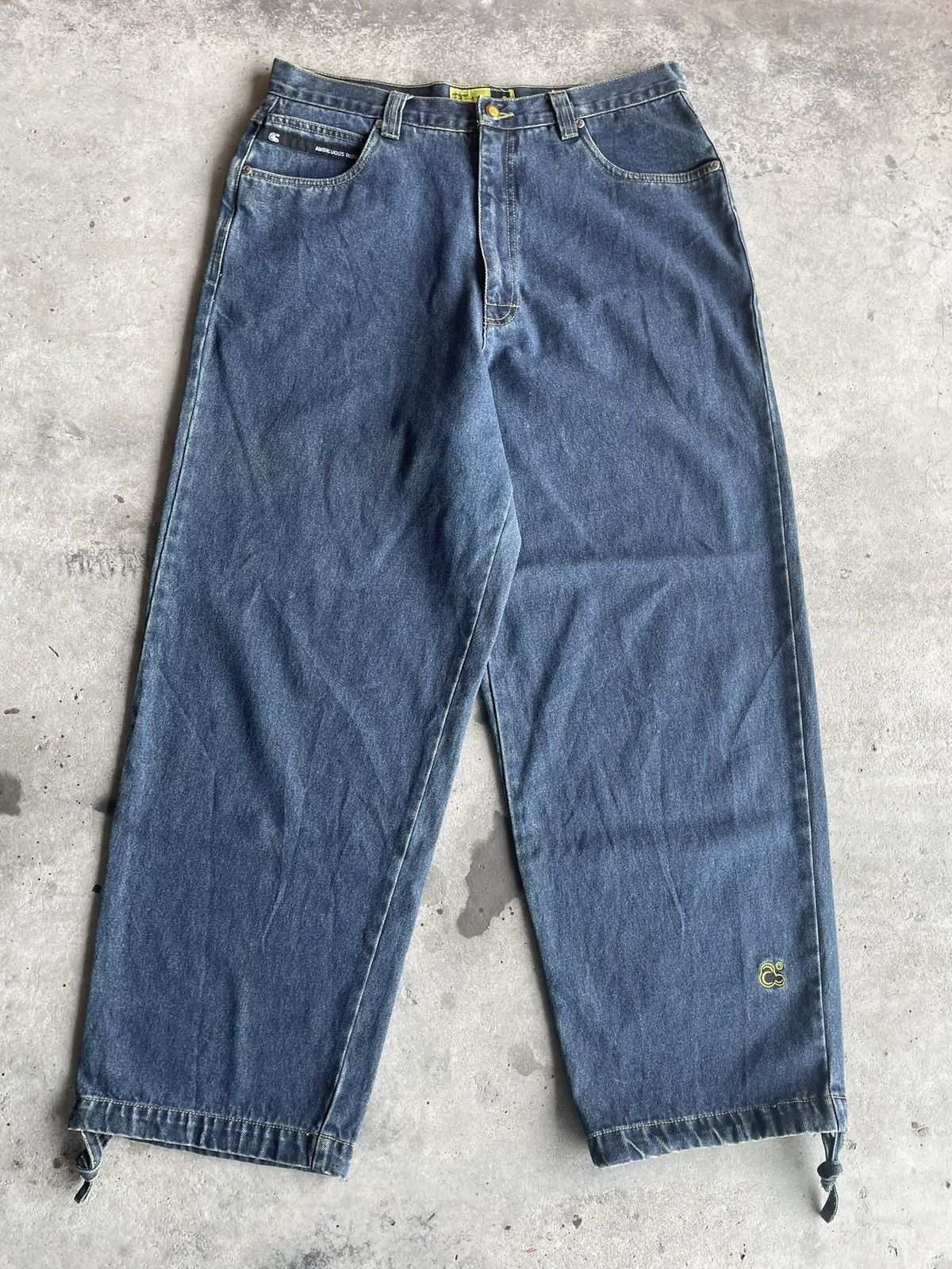 Dogtown × JNCO × Southpole Ambiguous Industry Y2k Denim Size US 34 / EU 50 - 6 Thumbnail