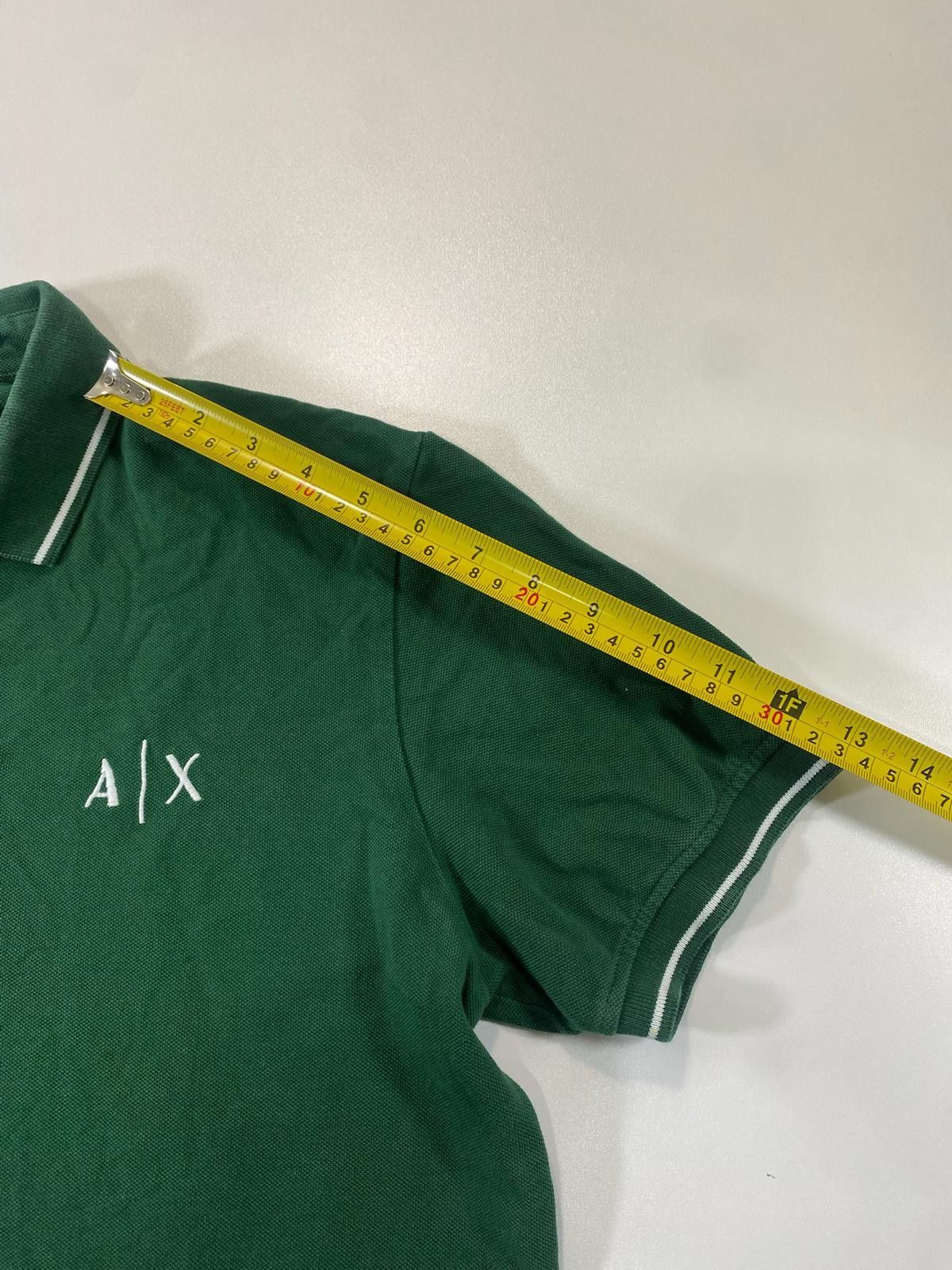 Armani Exchange Armani Exchange Green Polo Shirt Size L Size US L / EU 52-54 / 3 - 4 Thumbnail