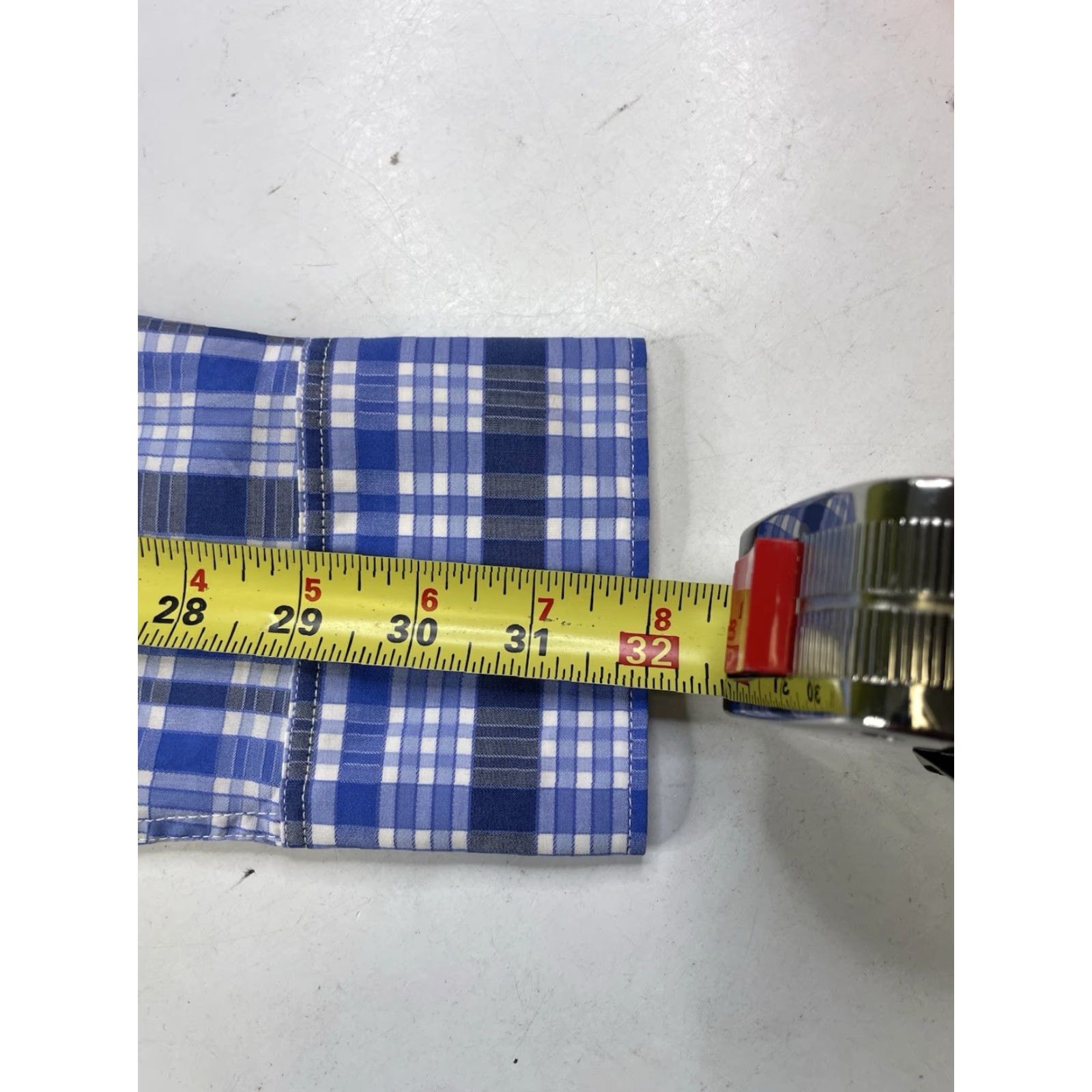Robert Graham NWT Robert Graham X Shirt Mens M Plaid Paisley Button-Down Blue Multicolor Long Sleeve Cotton Button-Up Embroidered Contrast Trim Size US M / EU 48-50 / 2 - 7 Thumbnail