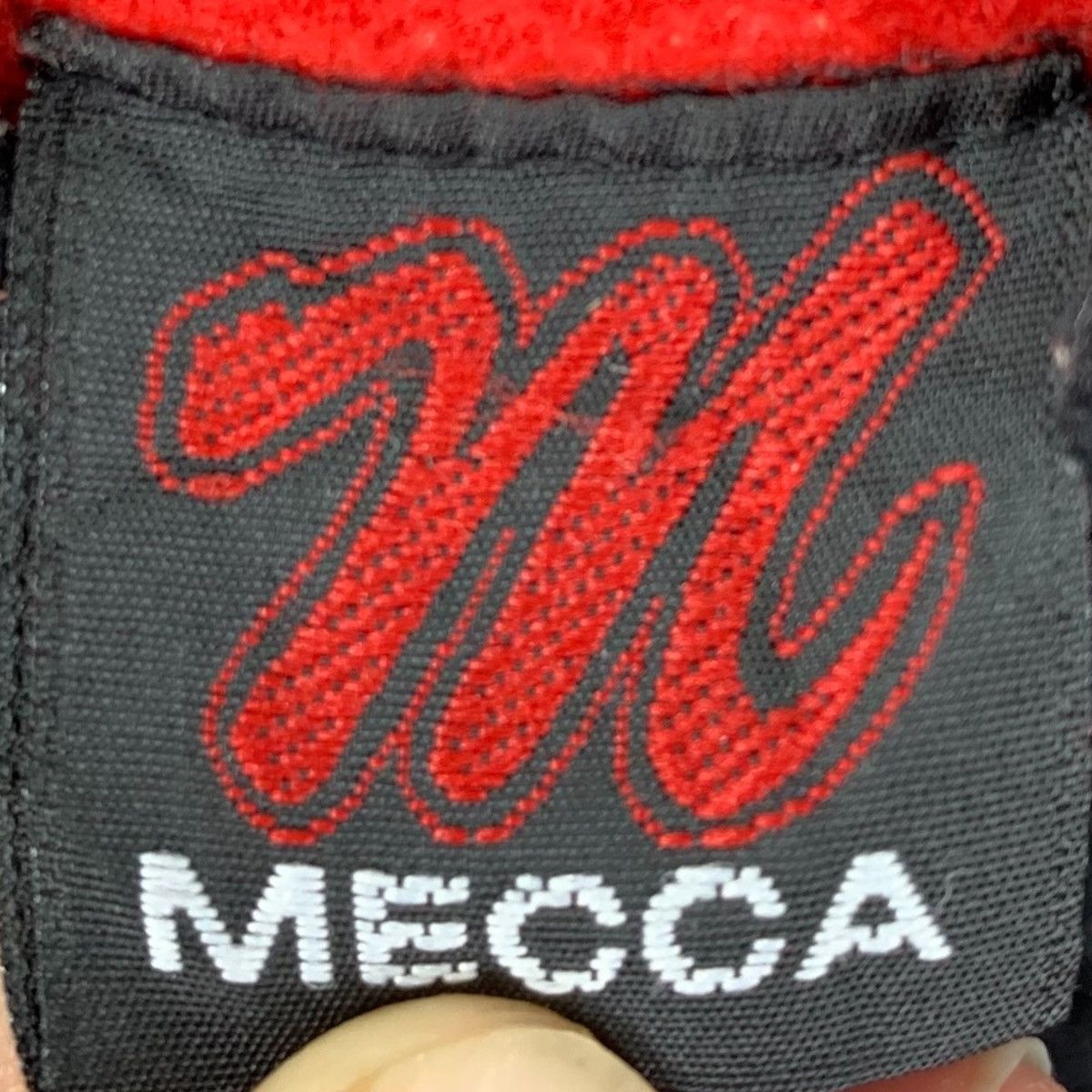 Mecca Vintage MECCA USA Streetwear Big Logo Fleece Hoodie Jumper Size US L / EU 52-54 / 3 - 6 Thumbnail