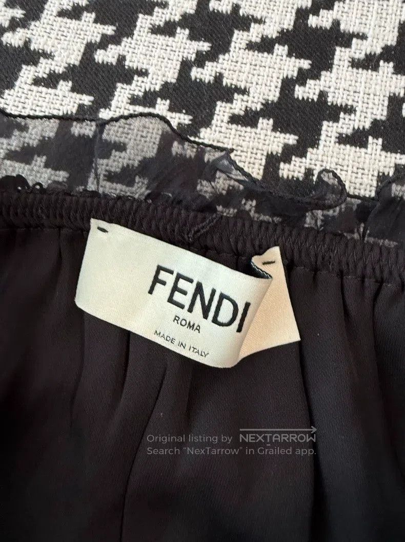 Fendi Fendi Fully Sequined Black Skirt Size 24" / US 00 / IT 34 - 6 Thumbnail
