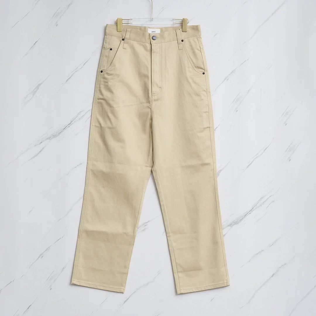 AMI Ami Paris Men's Classic Straight Casual Pants Size US 32 / EU 48 - 1 Thumbnail
