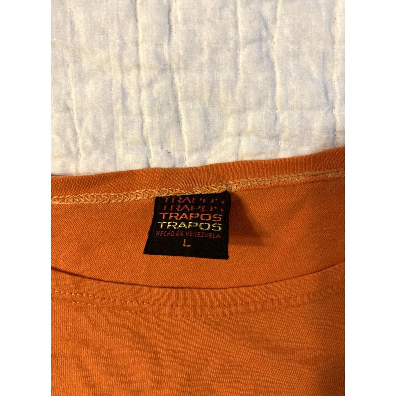 Vintage VINTAGE Tucan Amazonas Venezuela T Shirt Women’s Large Orange Animal 90s Travel Vacation Womens Size L / US 10 / IT 46 - 4 Thumbnail