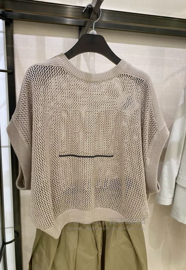 Brunello Cucinelli Brunello Cucinelli Knitted Top Size M / US 6-8 / IT 42-44 - 2 Thumbnail