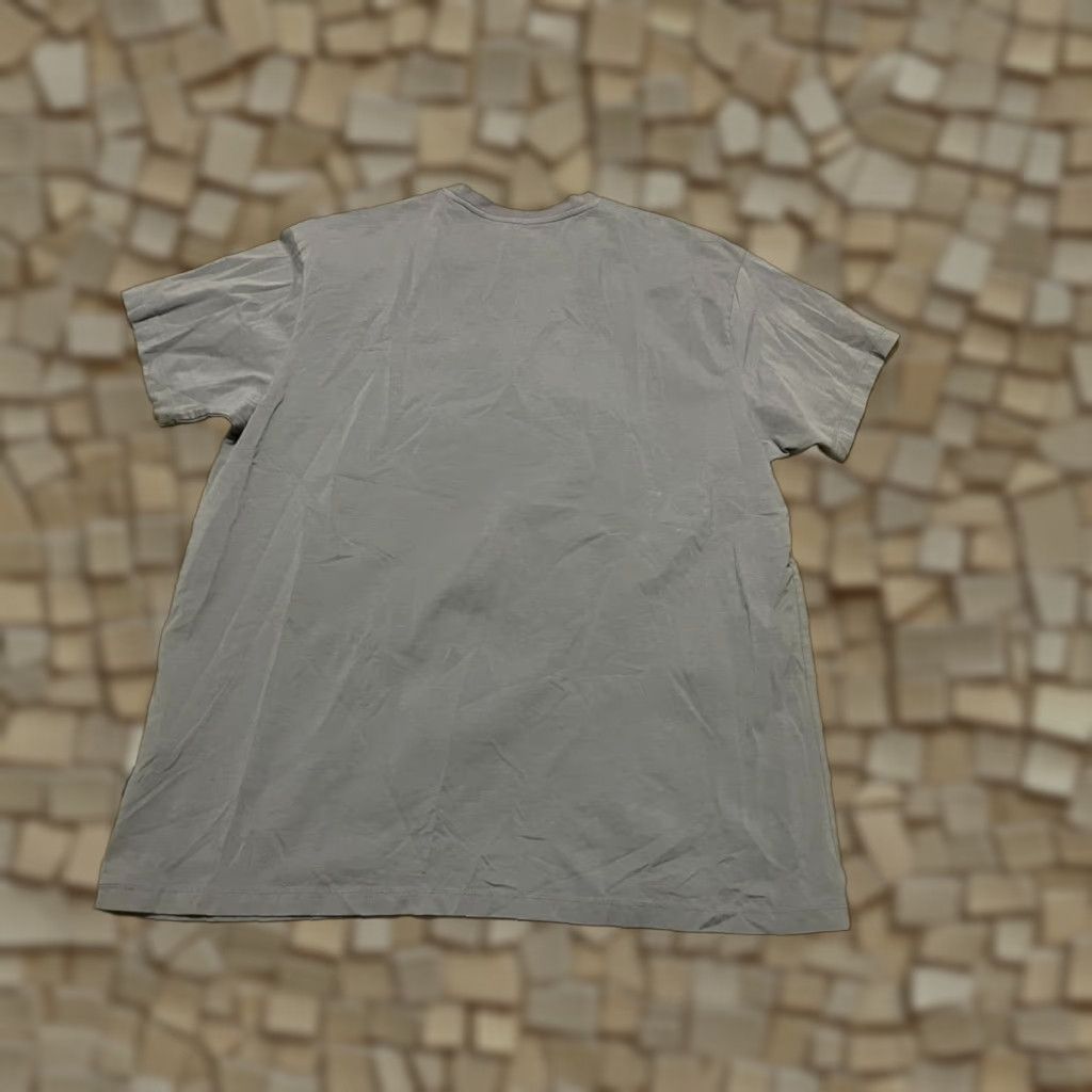 Kenneth Cole Kenneth Cole Shirt, Men's XL, Gray, 1/4 Buttons, Short Sleeve, T-Shirt, Regular, Solid, Men, NECK? Size US XL / EU 56 / 4 - 1 Thumbnail