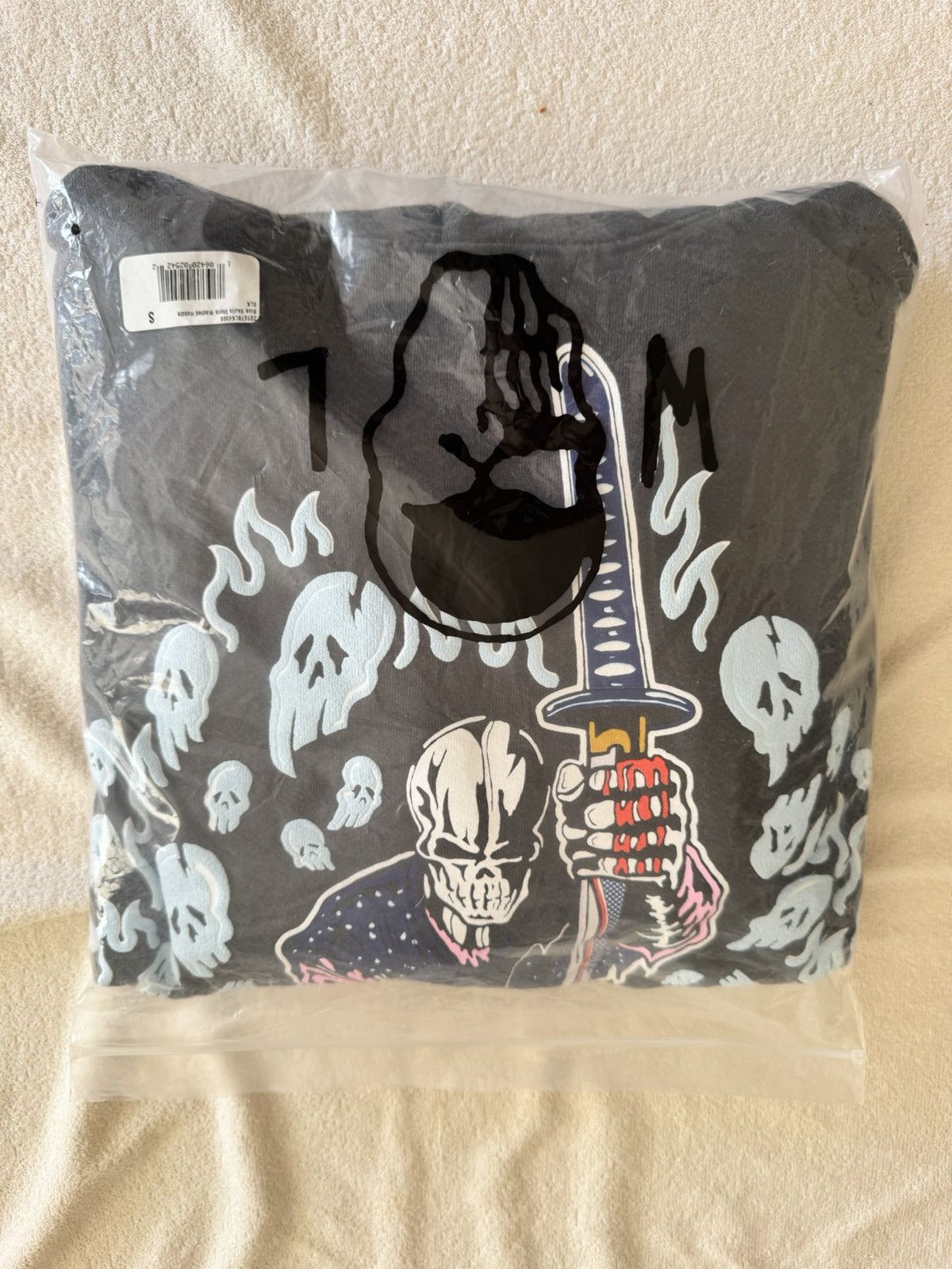 Warren Lotas Brand New Warren Lotas Death Life Eyes Hoodie - Navy - Small Size US S / EU 44-46 / 1 - 8 Thumbnail
