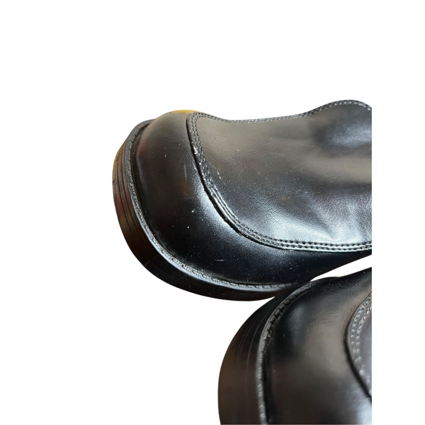 Other Vintage Lower East Side Y2K Platform Heels Black Slip On Loa Size US 9 / IT 39 - 4 Thumbnail