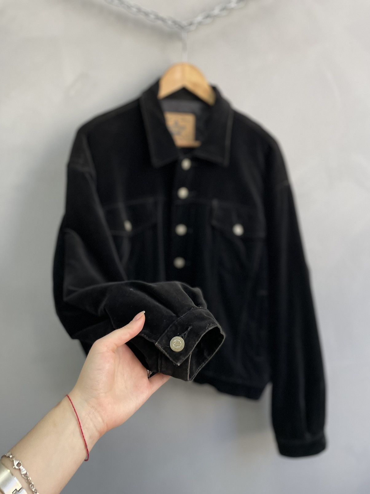 Other Vintage y2k trucker jacket diesel style cropped Size US M / EU 48-50 / 2 - 5 Thumbnail
