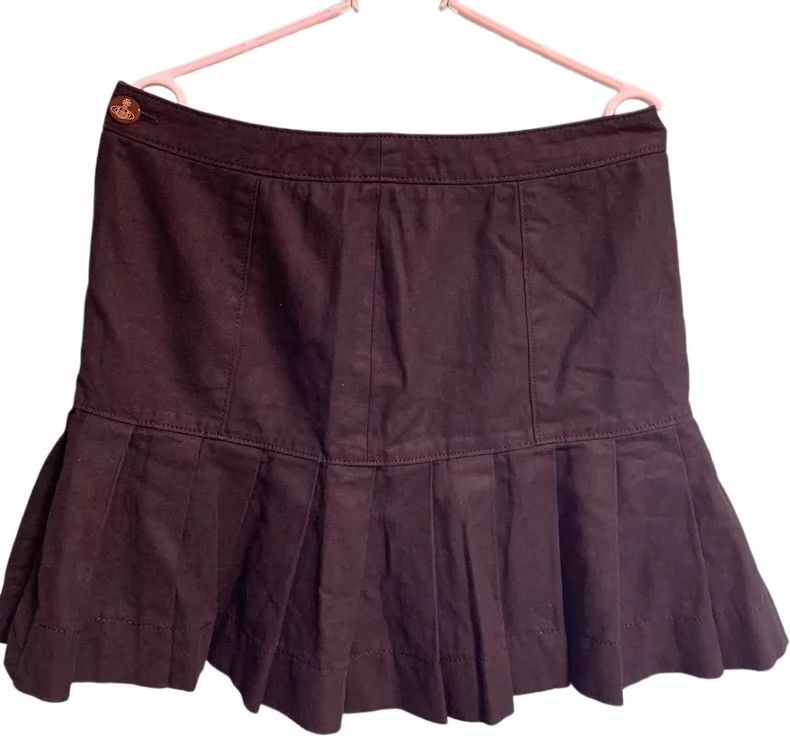 Vivienne Westwood Vivienne Westwood size3 Black pleated skirt Size 29" - 1 Thumbnail