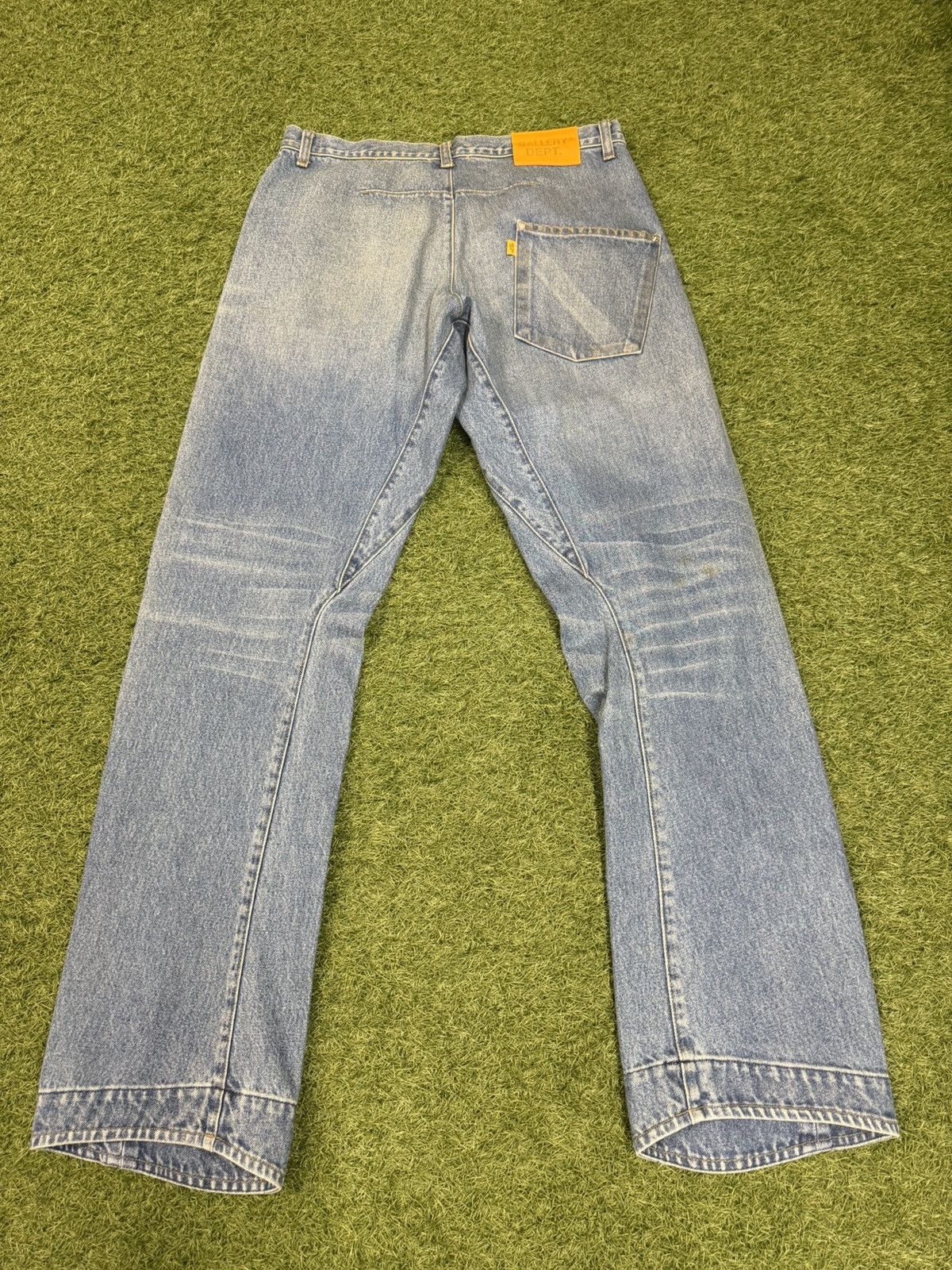 Gallery Dept. Gallery Dept Straight Leg Distressed Jeans Size US 34 / EU 50 - 2 Thumbnail