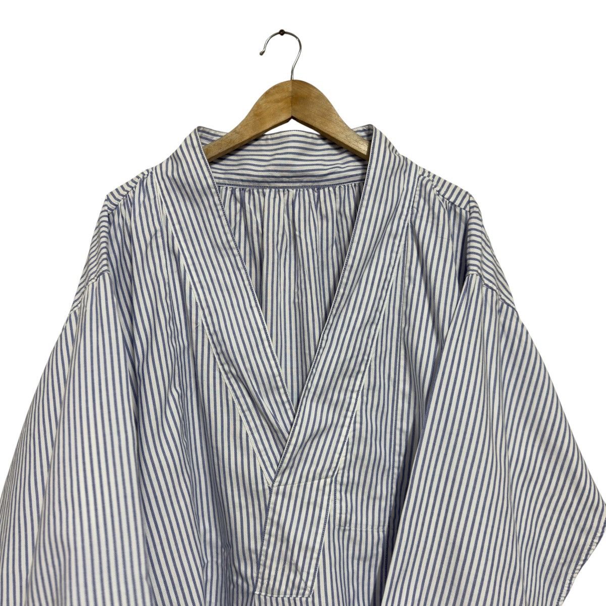 Kapital Kapital Kimono Shirt Striped Size US M / EU 48-50 / 2 - 2 Thumbnail