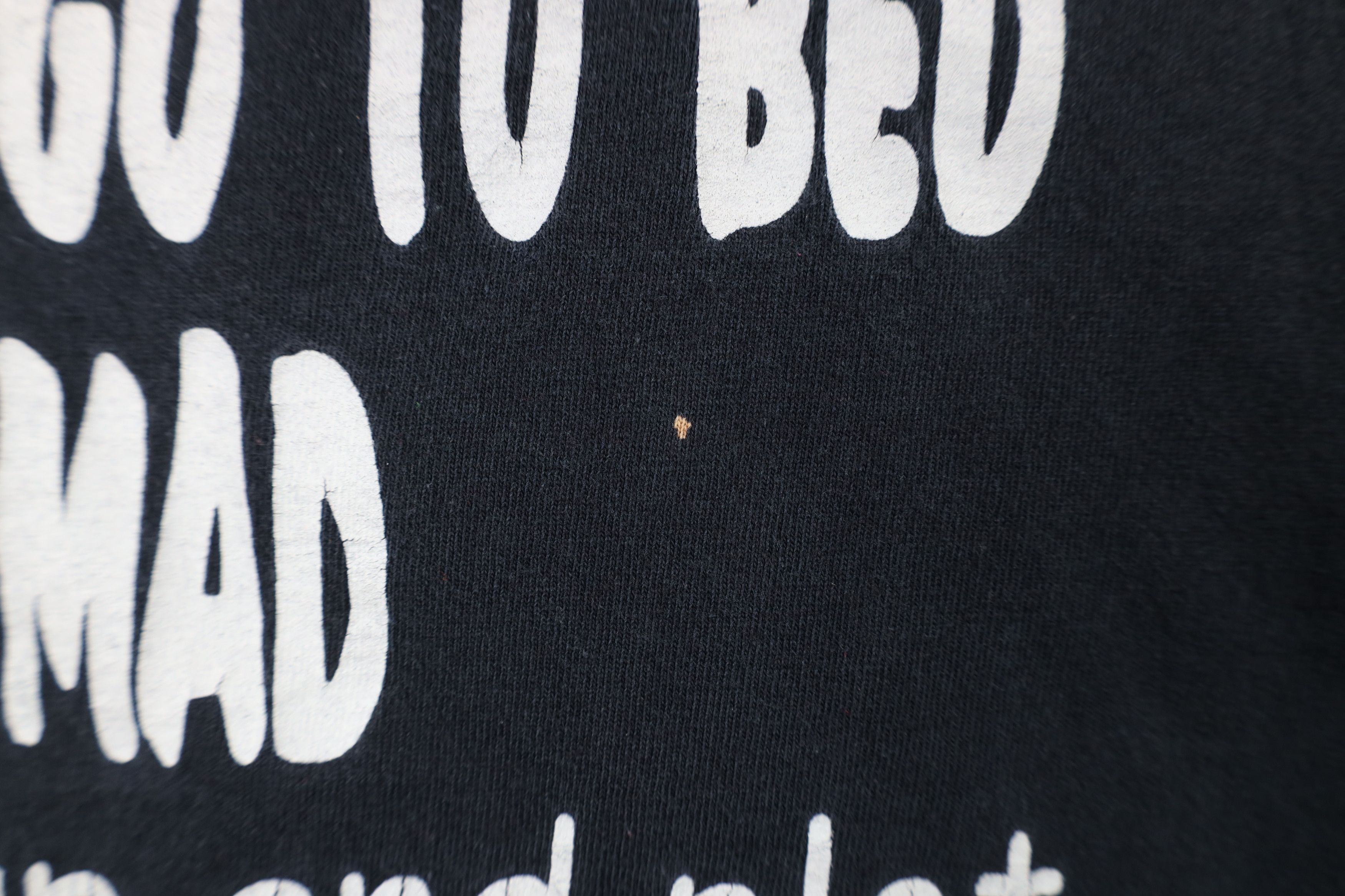Vintage Vintage 90s Streetwear Bed Mad Stay Up Plot Revenge T-Shirt Size US XXL / EU 58 / 5 - 6 Thumbnail