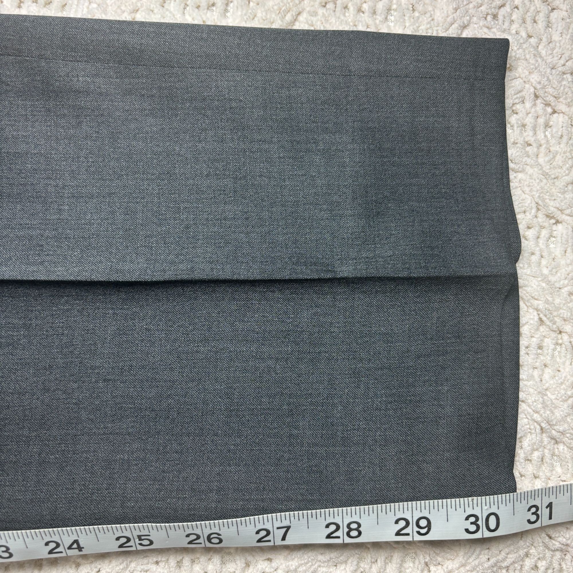 Ermenegildo Zegna Ermenegildo Zegna Mens Wool Micronsphere Gray Dress Pants Si Size 42R - 13 Thumbnail