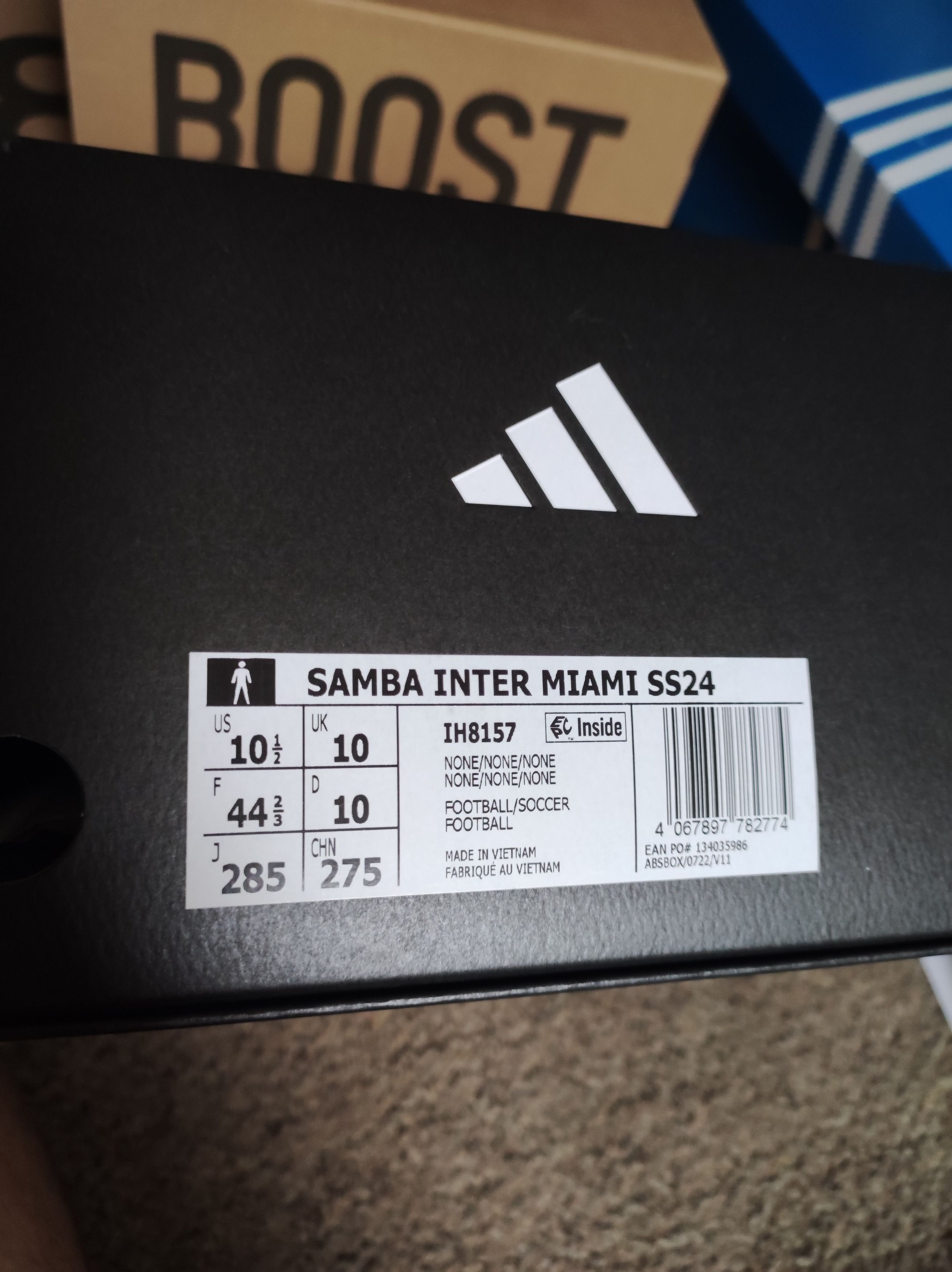 Adidas Adidas samba inter miami fc Lionel Messi us 10.5 black Size US 10.5 / EU 43-44 - 9 Thumbnail
