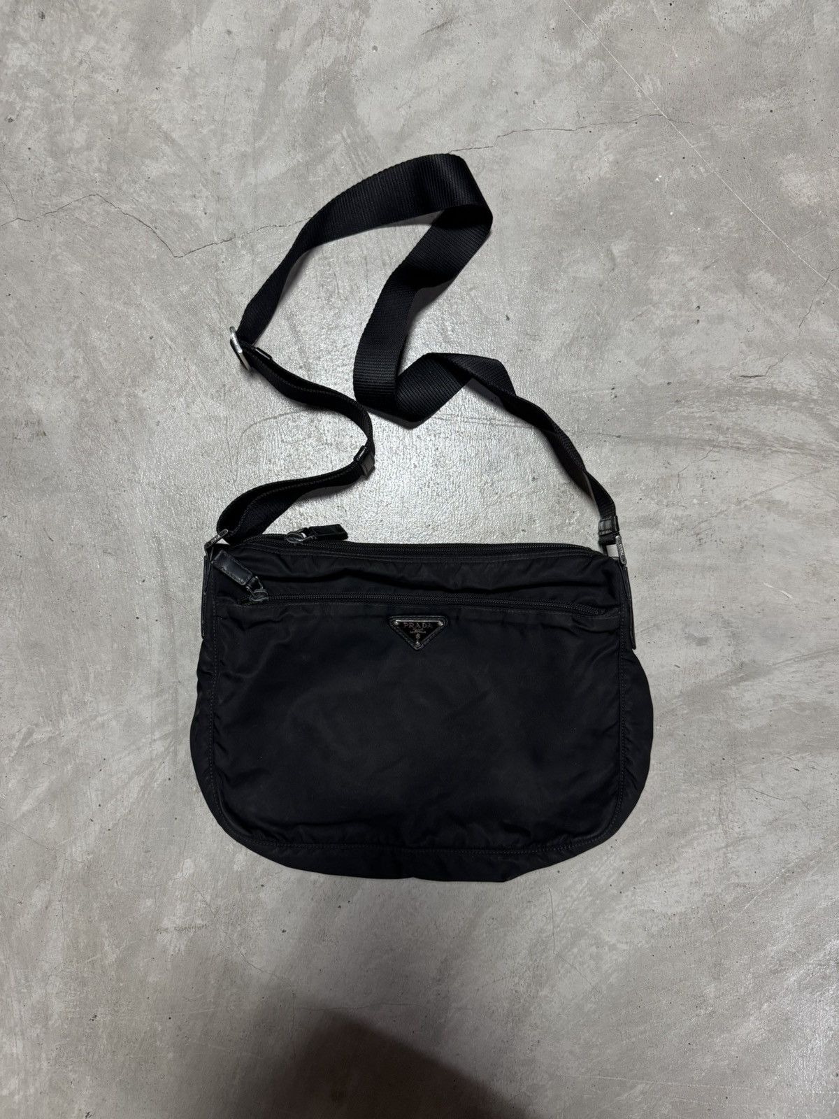 Prada Sling Bag in Black, Men's