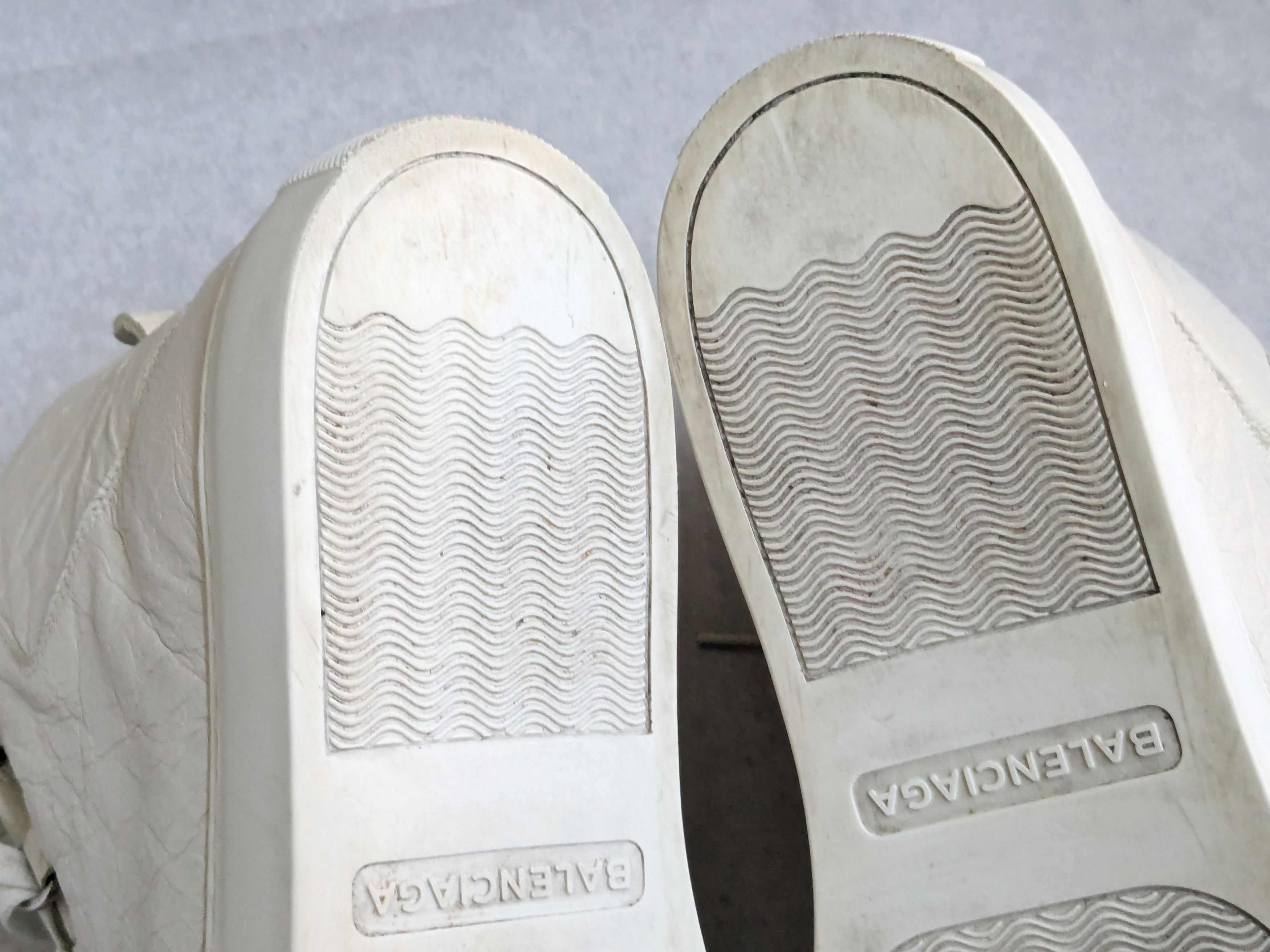 Balenciaga Balenciaga Arena Sneakers White 11 High Tops Leather Size US 11 / EU 44 - 12 Thumbnail