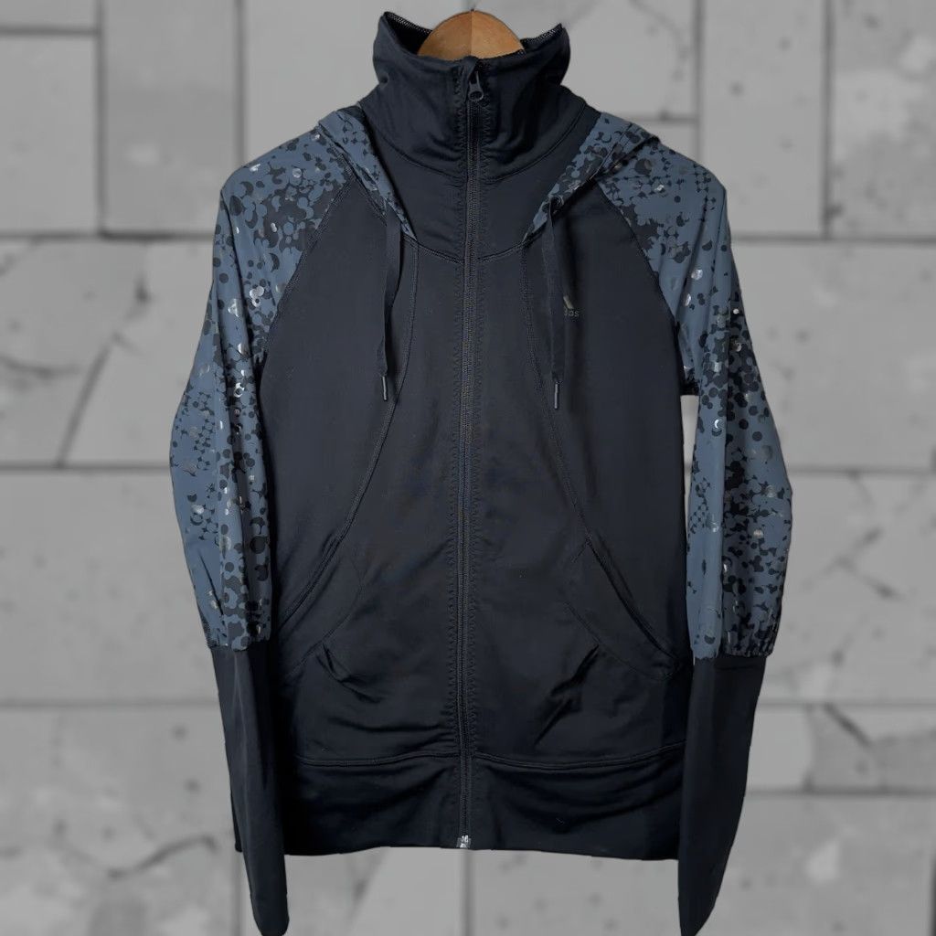 Adidas Adidas Hoodie Athletic Zip-Up Mens Size S Black Polyester Blend Jacket Size US S / EU 44-46 / 1 - 1 Thumbnail