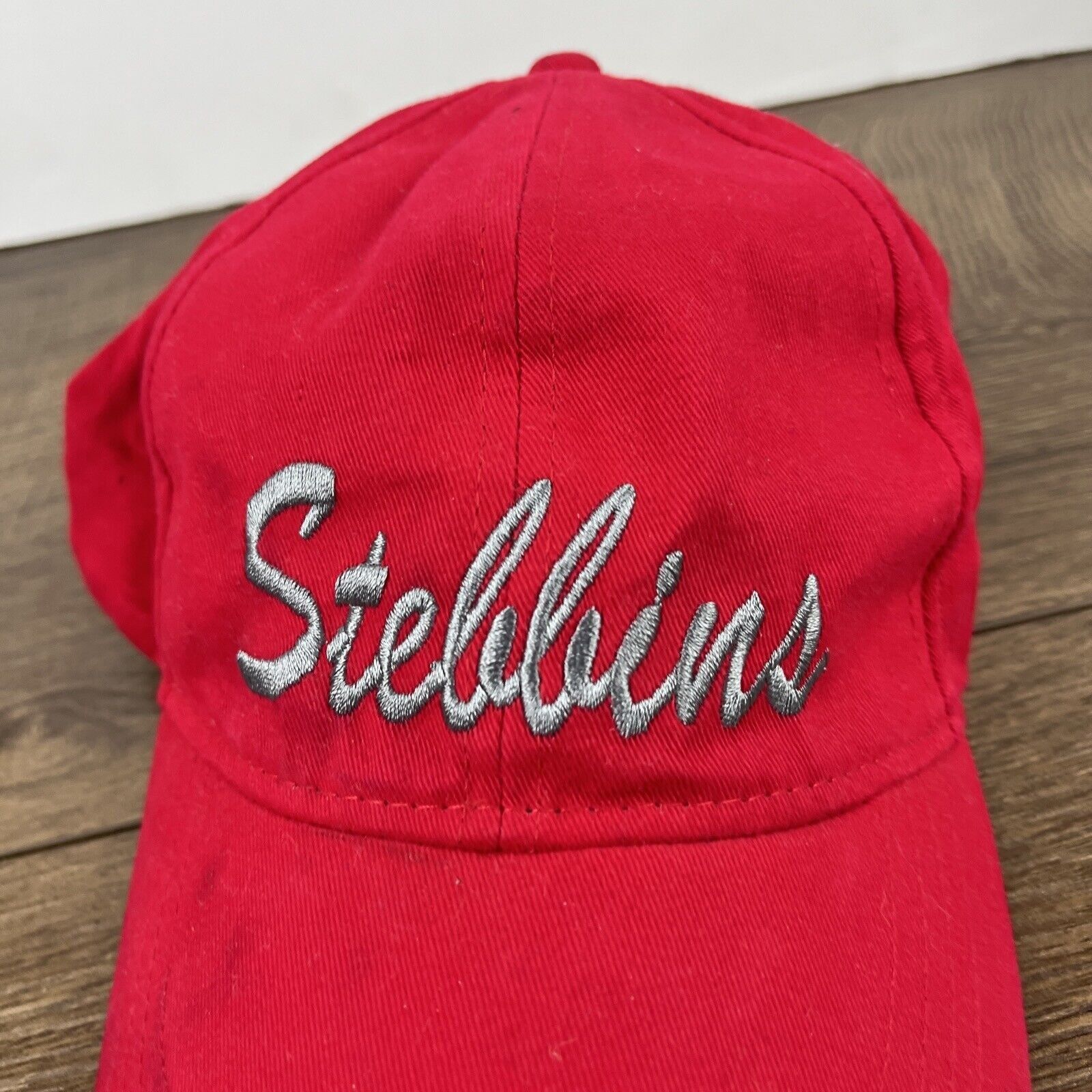 Other Stebbins Hat Stebbins High School Hat Red Hat Adjustable Adu Size ONE SIZE - 6 Thumbnail