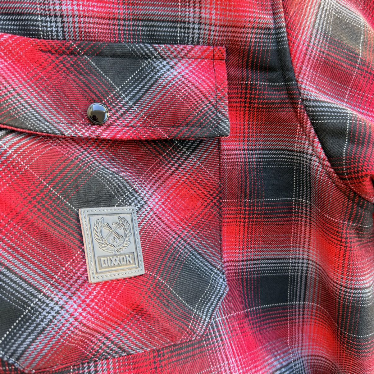 Dixxon Dixxon Flannel Jacket Shacket Mens 2XL Red Plaid Sherpa Size US XXL / EU 58 / 5 - 5 Thumbnail