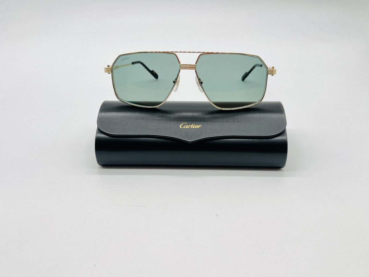 Cartier Cartier CT0207S 004 Sunglasses Glasses NEW Size ONE SIZE - 3 Thumbnail