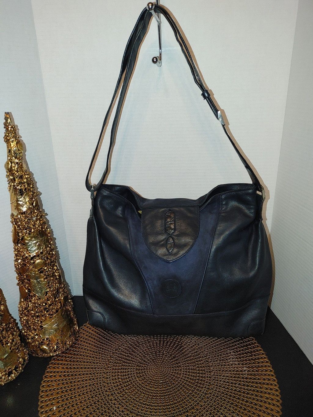 Borsalino Borsa Alexander Nicolette Leather Bag Size ONE SIZE - 1 Thumbnail