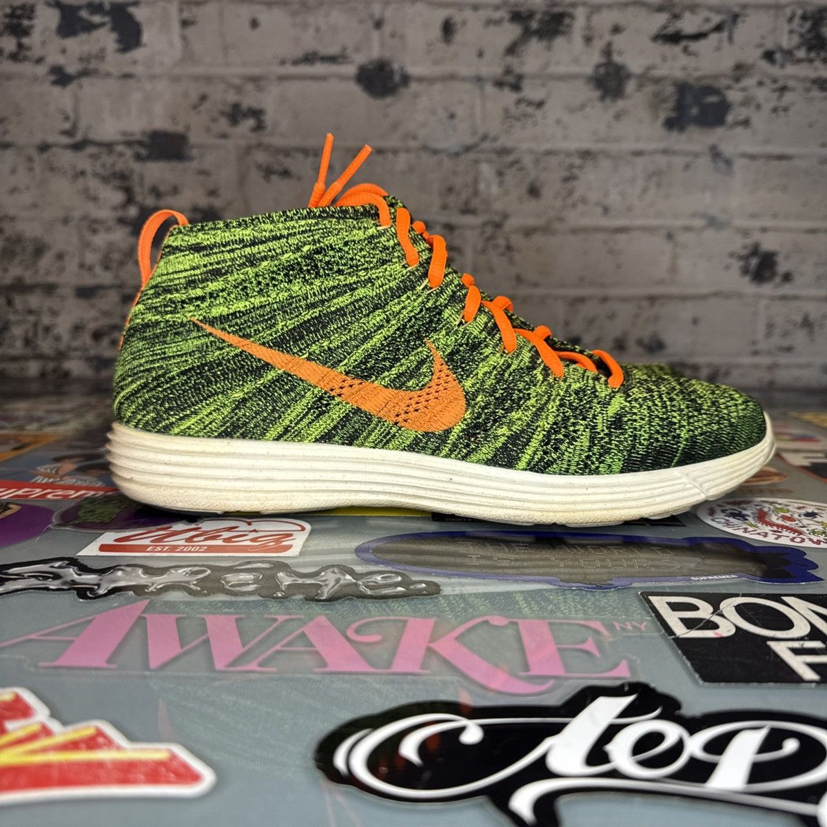 Nike Nike Flyknit Chukka Parachute Gold Sz 9.5 Used Size US 9.5 / EU 42-43 - 3 Thumbnail