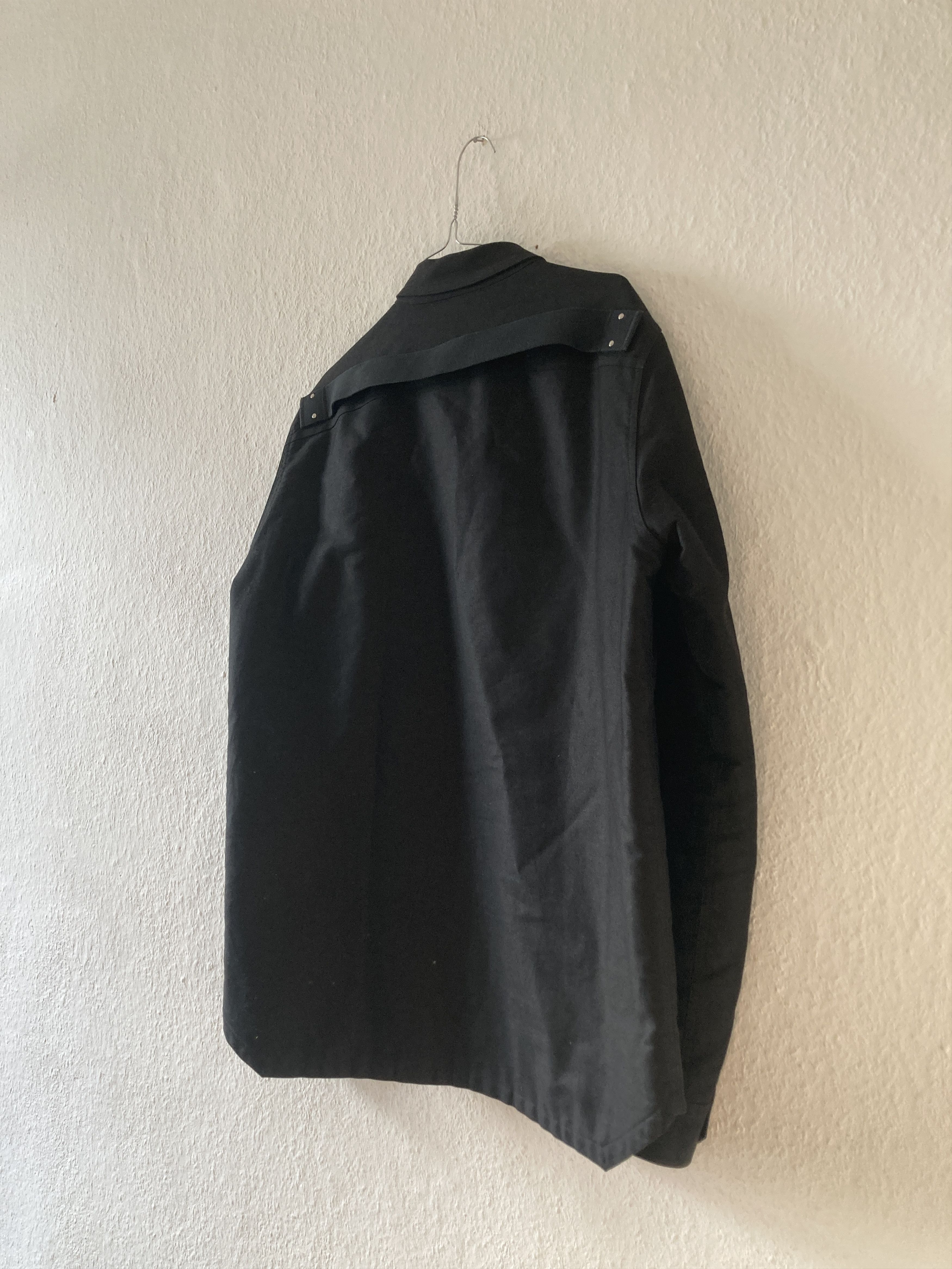 Rick Owens F/W 19 “LARRY” Cashmere & Silk Lined Shirt Jacket Rick Owens Size US L / EU 52-54 / 3 - 10 Thumbnail