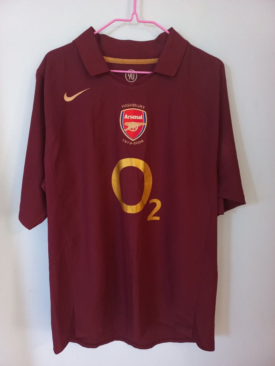 Nike Arsenal 2005-2006 home shirt highbury jersey | Grailed