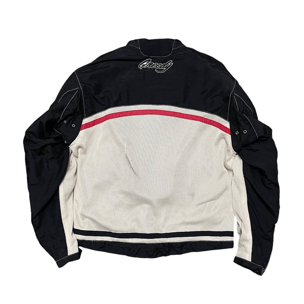 Japanese Brand Vintage Greedy Motorcycle Racing Jacket with Padding Size US L / EU 52-54 / 3 - 14 Thumbnail