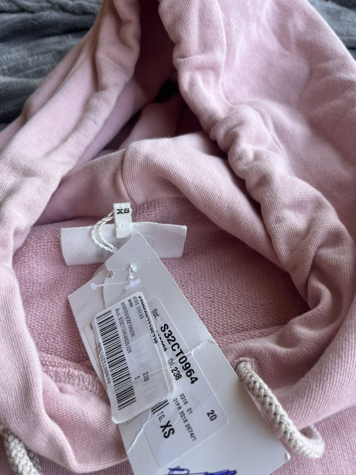 MM6 Maison Margiela MM6 Hoodie Poncho (Tagged) Size US XS / EU 42 / 0 - 4 Thumbnail