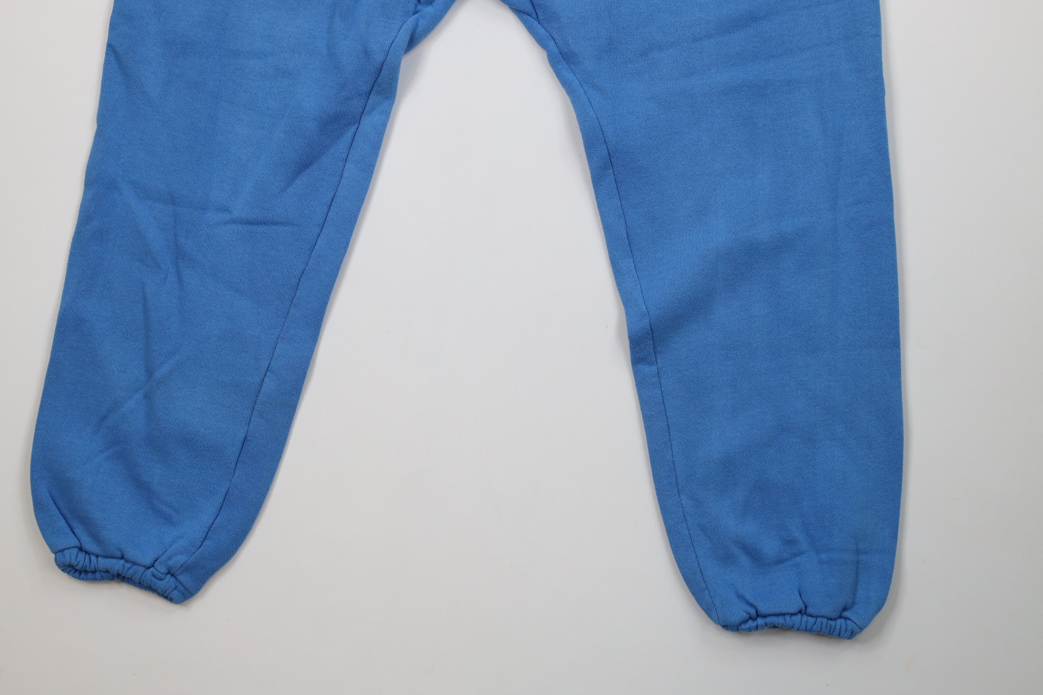 Vintage Vinage 70s Streetwear Gusset Sweatpants Joggers Blue USA Size 36" / US 14 / IT 50 - 4 Thumbnail