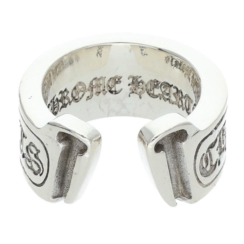 Chrome Hearts Chrome Hearts Large Scroll Label Silver Ring Size ONE SIZE - 2 Thumbnail